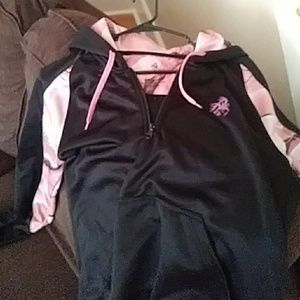 Pink camo hoodie